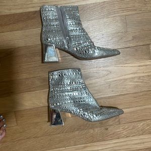 Steve Madden rhinestone booties